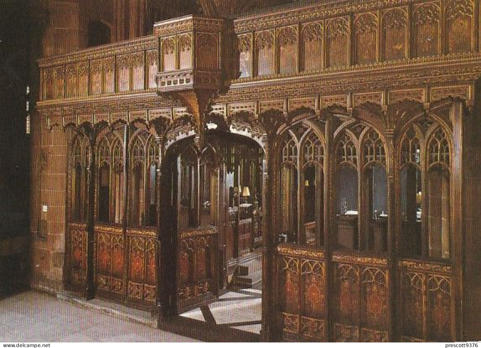 Pulpitum Screen, Manchester Cathedral - Lancashire - Unused Postcard - Lan5 - Manchester