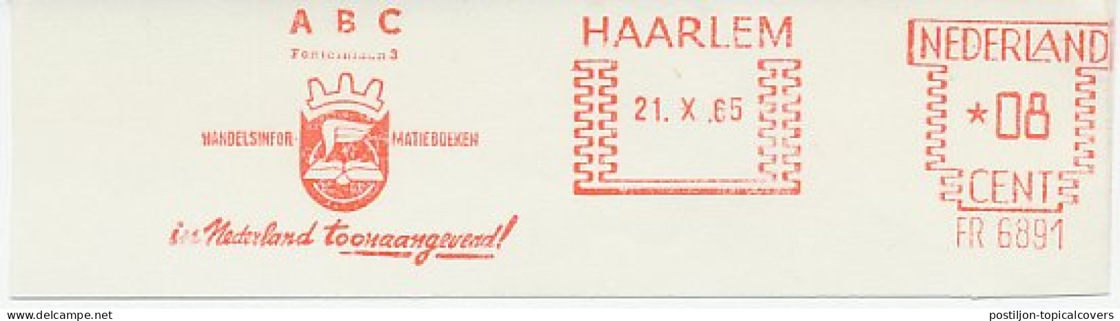 Meter Cut Netherlands 1965 Trade Information Books - Hermes - Mercurius - Non Classés