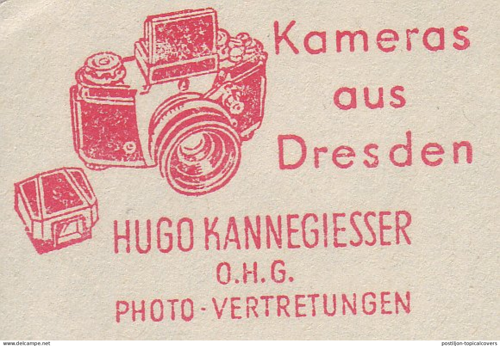 Meter Cut Germany 1966 Photo Camera - Photography