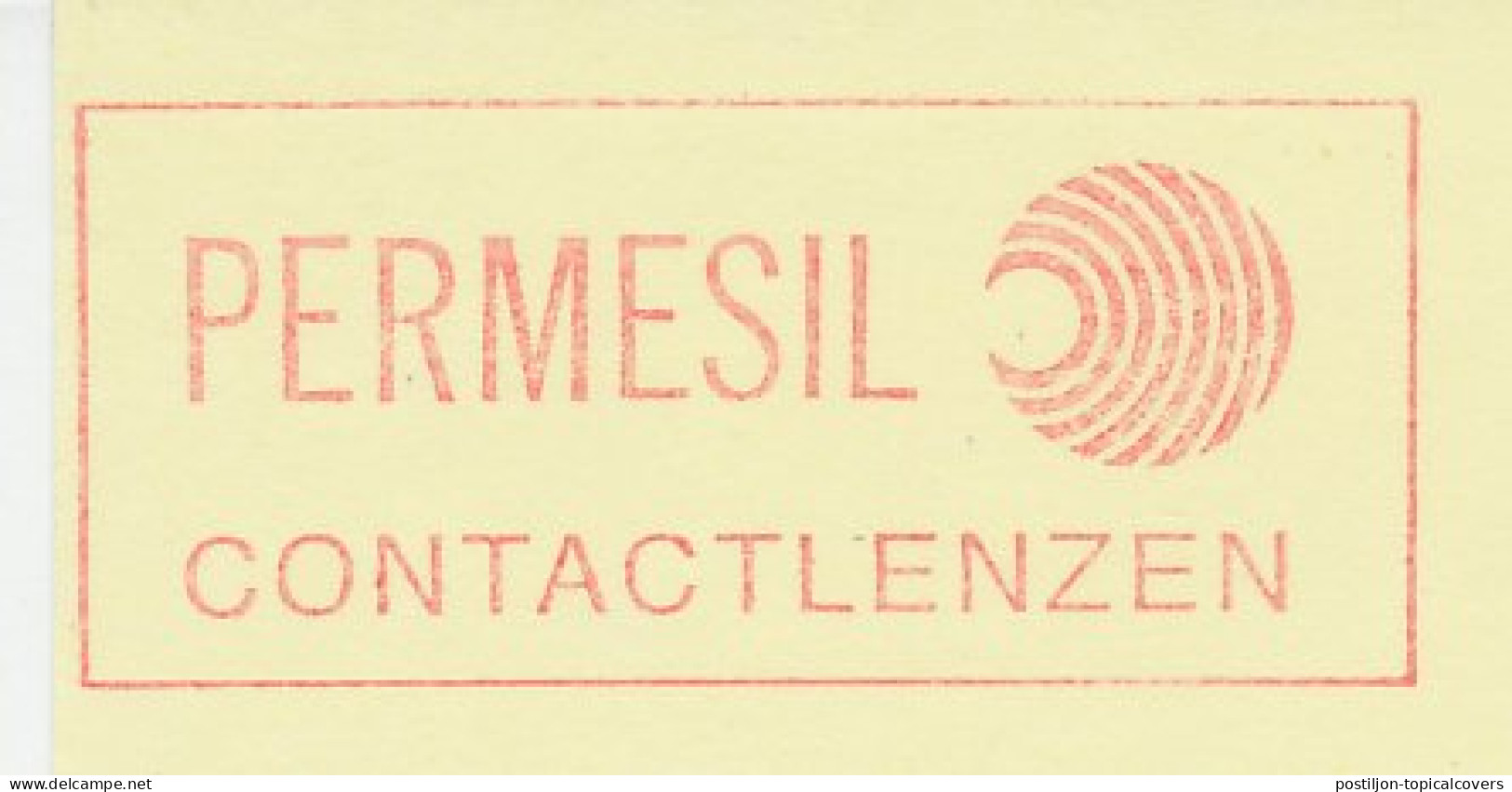 Meter Cut Netherlands 1996 Contact Lenses - Permesil - Autres & Non Classés