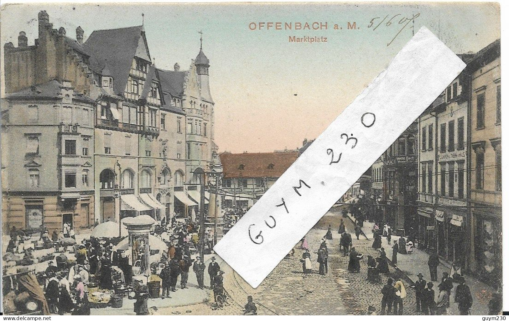OFFENBACH  Marktplatz - Offenbach