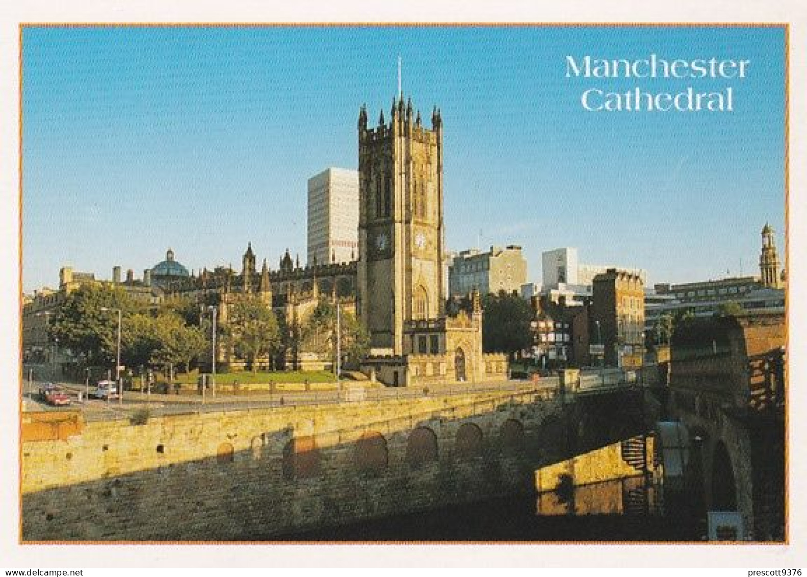 Manchester Cathedral - Lancashire - Unused Postcard - Lan5 - Manchester