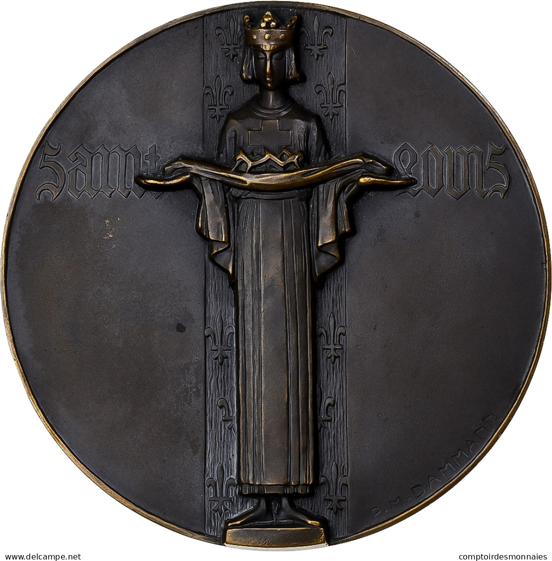 France, Médaille, Saint Louis, Bronze, Dammann, SUP - Sonstige & Ohne Zuordnung