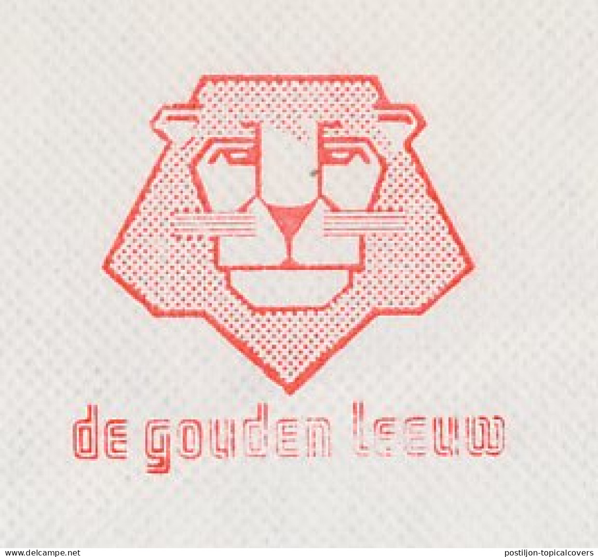 Meter Cover Netherlands 1982 Lion - Panningen - Autres & Non Classés