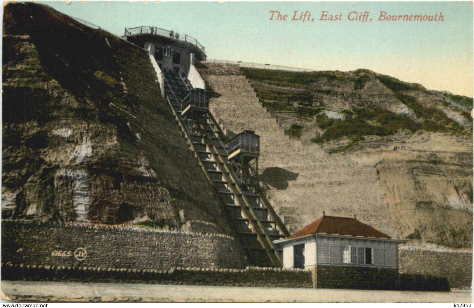 Bournemouth - The Lift East Cliff - Bournemouth (a Partire Dal 1972)