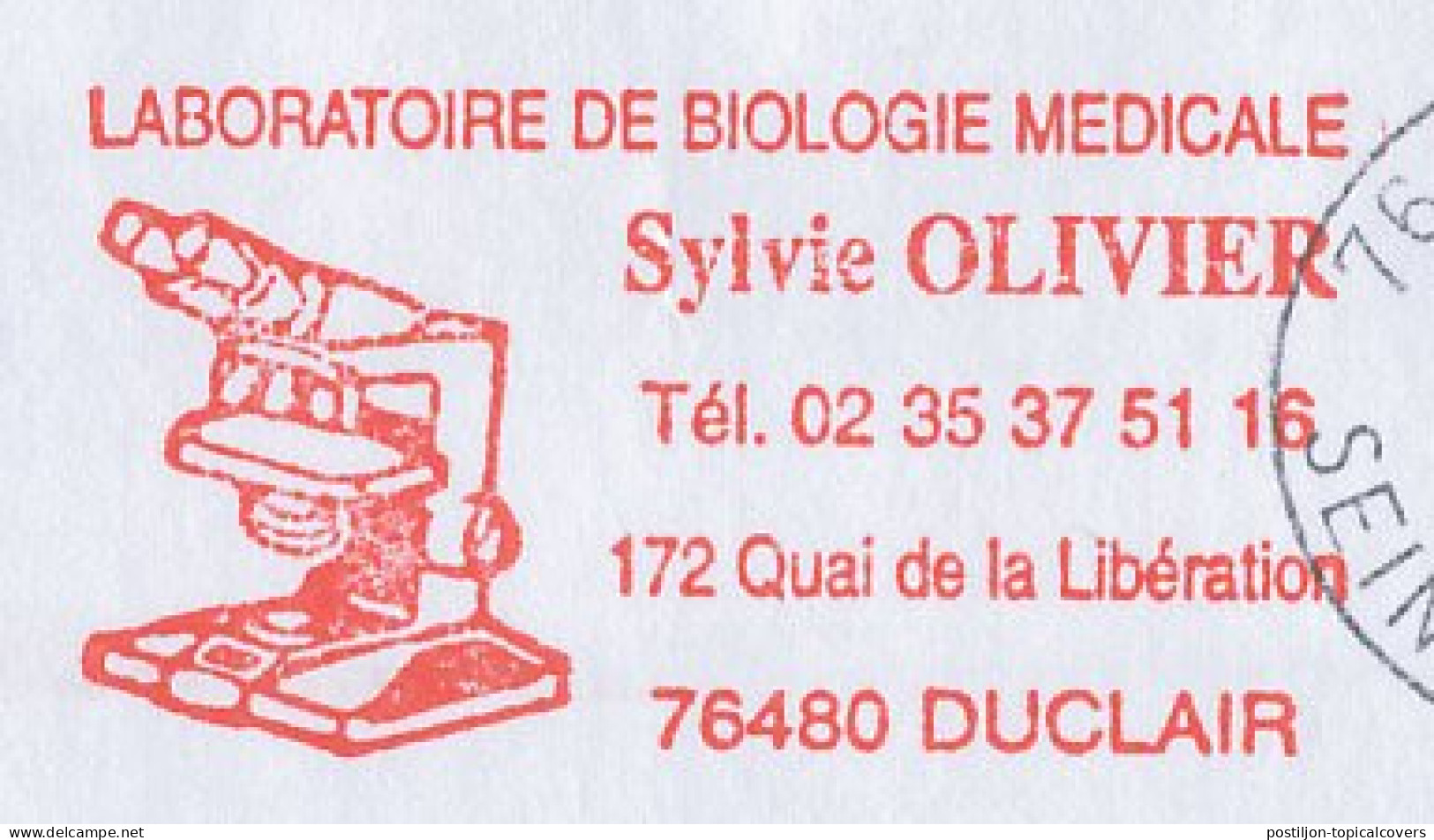 Meter Cover France 2003 Microscope - Otros & Sin Clasificación