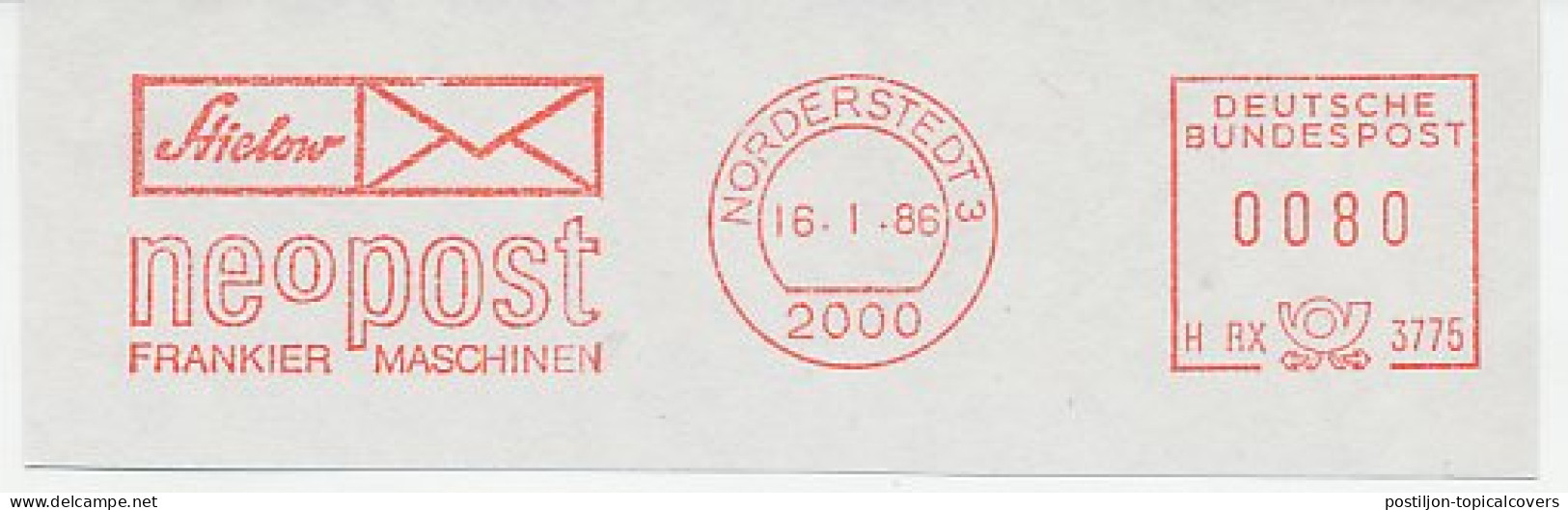 Meter Cut Germany 1986 Neopost - Automatenmarken [ATM]