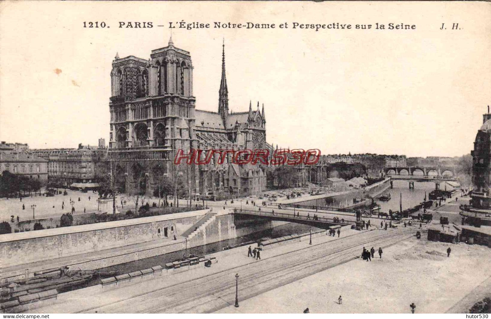 CPA PARIS - NOTRE DAME - Notre Dame De Paris
