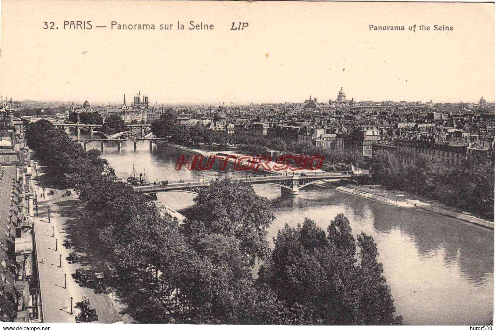 CPA PARIS - LA SEINE - The River Seine And Its Banks