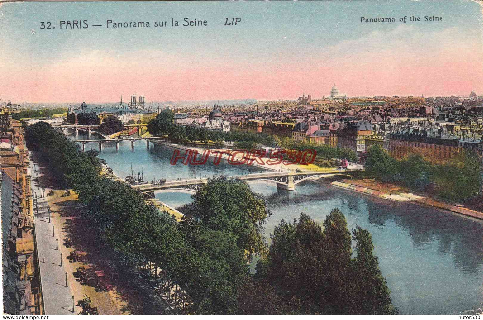 CPA PARIS - LA SEINE - The River Seine And Its Banks