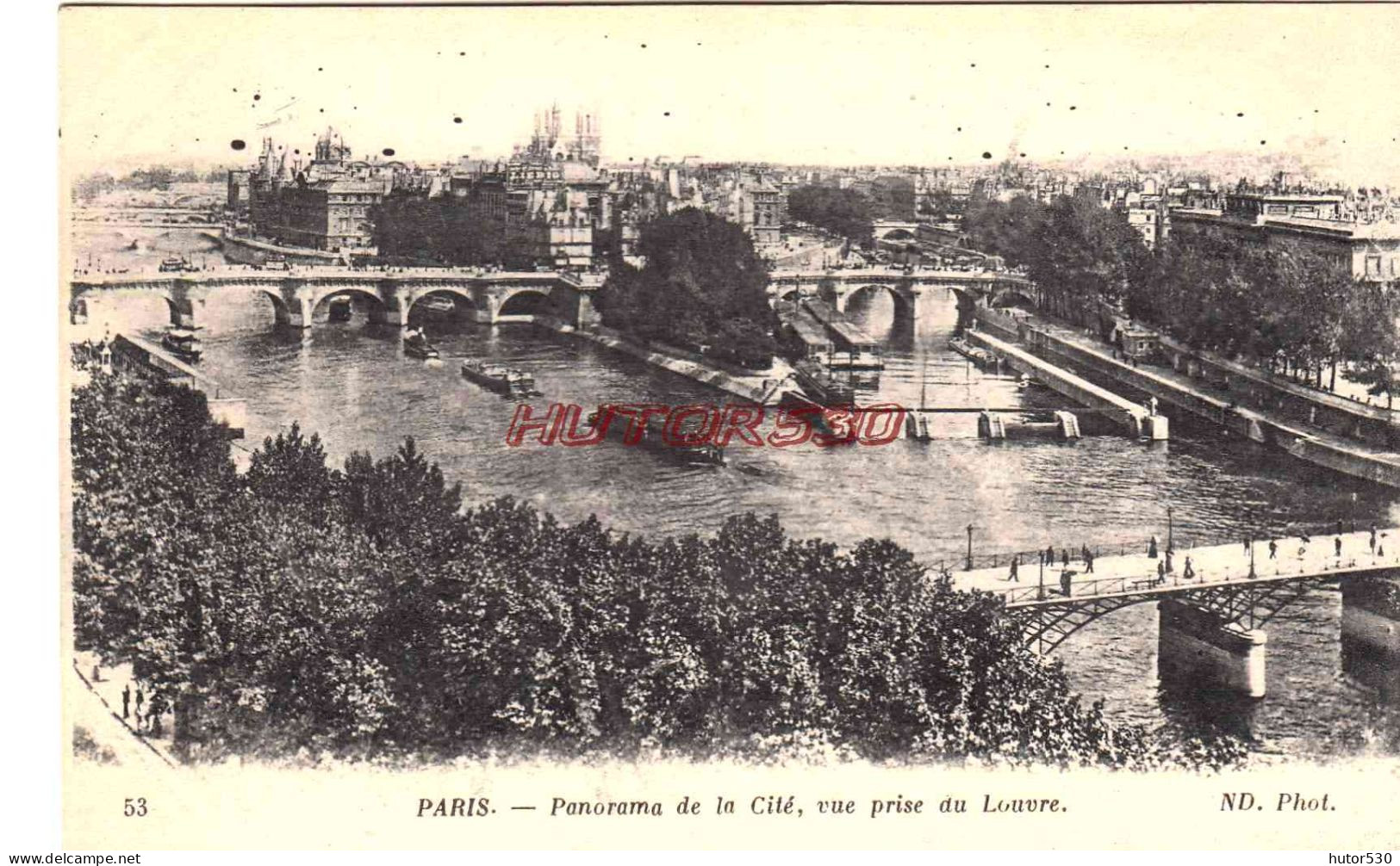 CPA PARIS - PANORAMA - Viste Panoramiche, Panorama