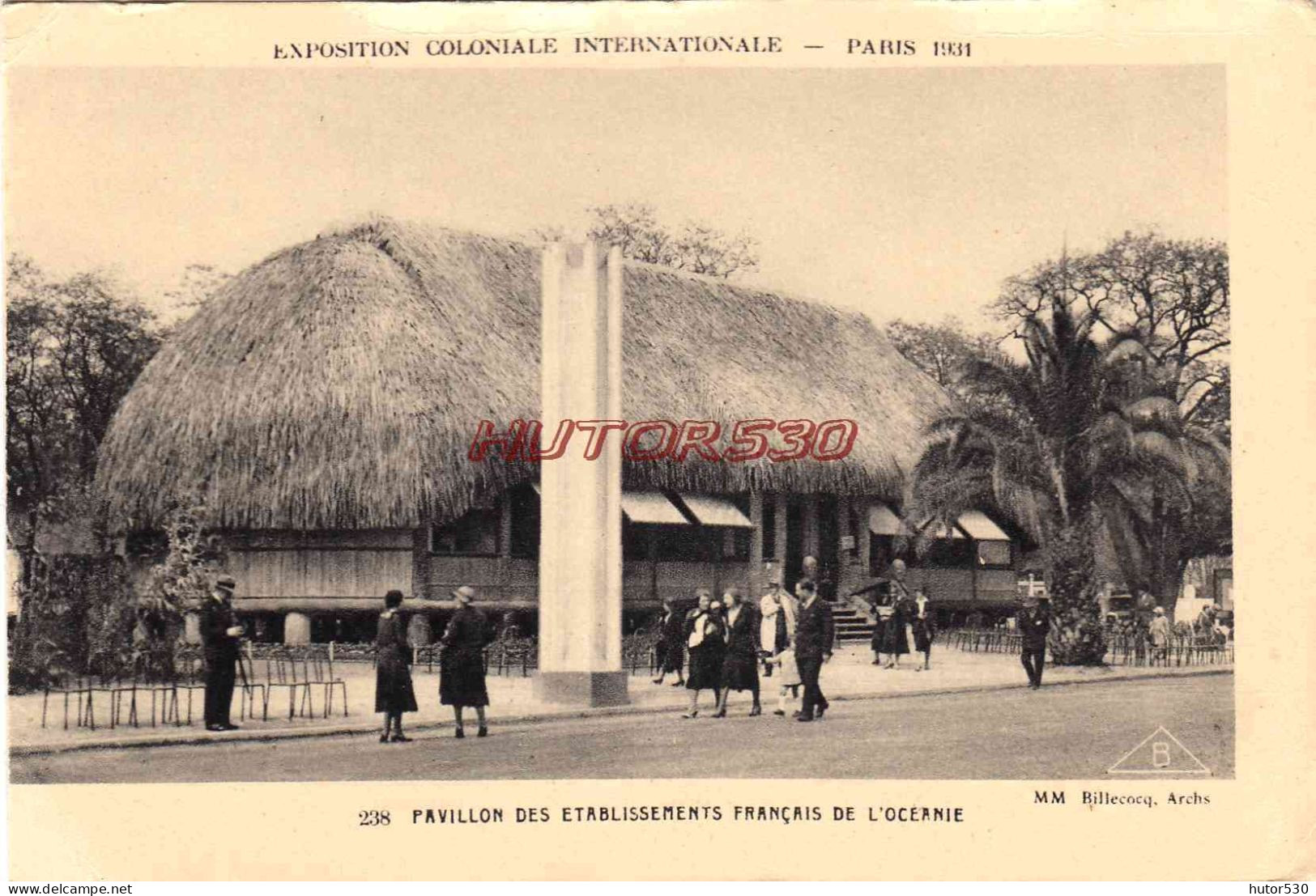 CPA PARIS - EXPOSITION COLONIALE - 1931 - PAVILLON DE L'OCEANIE - Ausstellungen