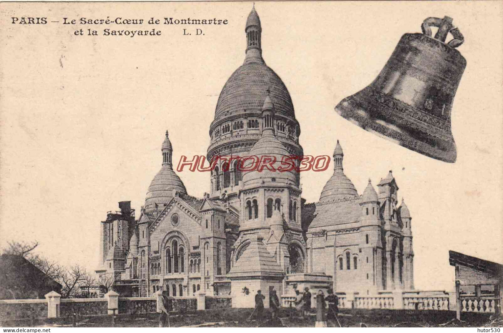 CPA PARIS - LE SACRE CÂŒUR DE MONTMARTRE - Sacré-Coeur