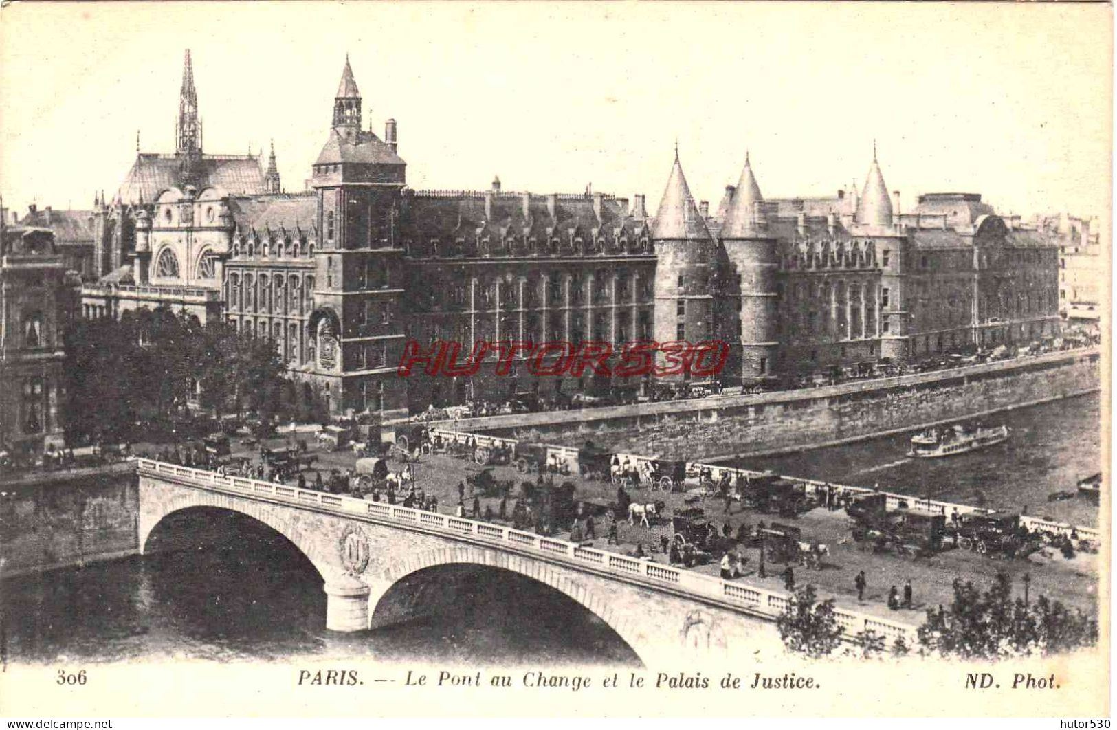 CPA PARIS - LE PONT DU CHANGE - Bridges