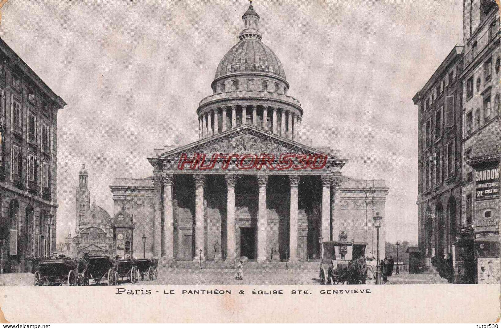 CPA PARIS - LE PANTHEON - Panthéon