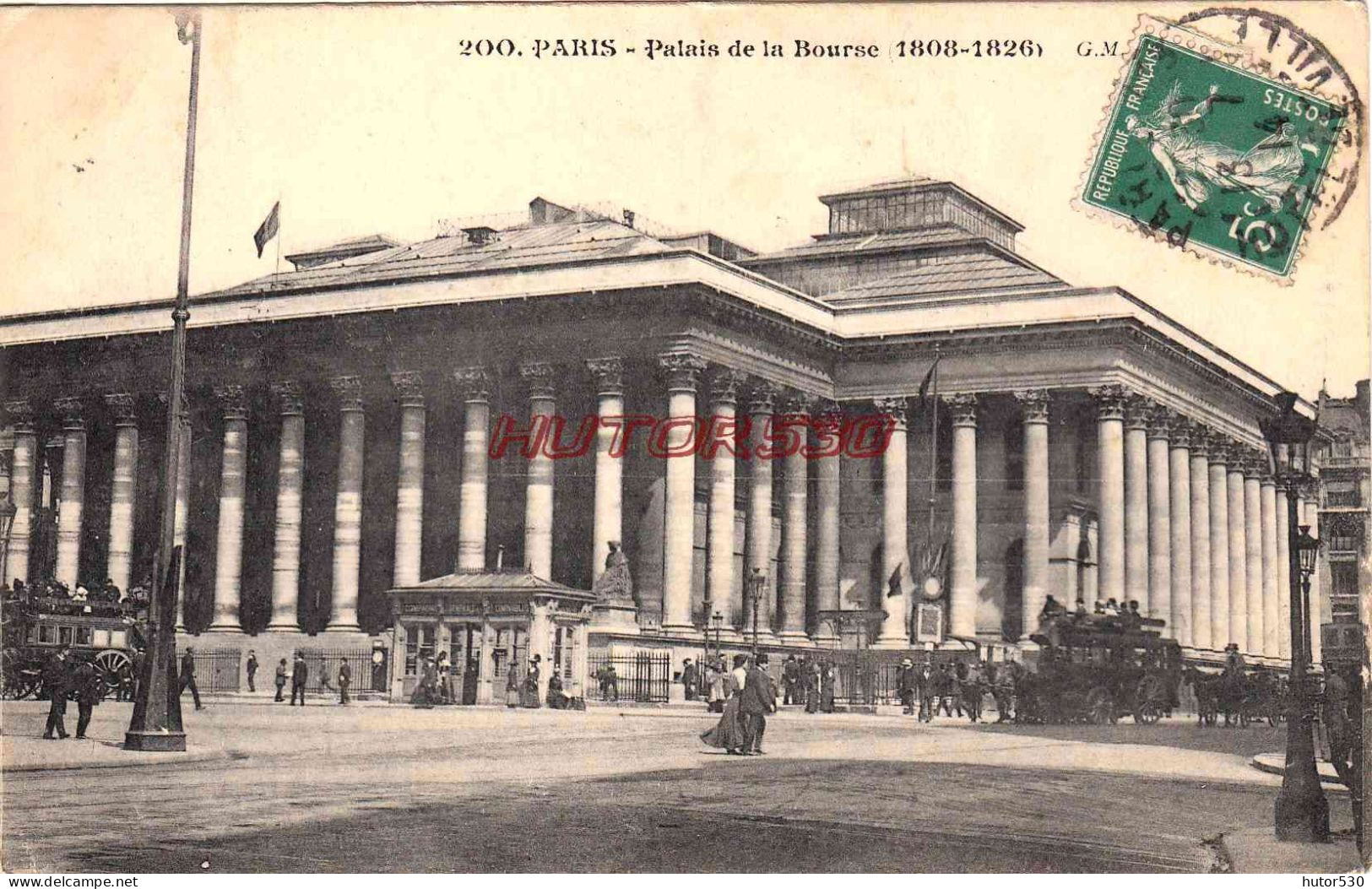 CPA PARIS - PALAIS DE LA BOURSE - Otros Monumentos