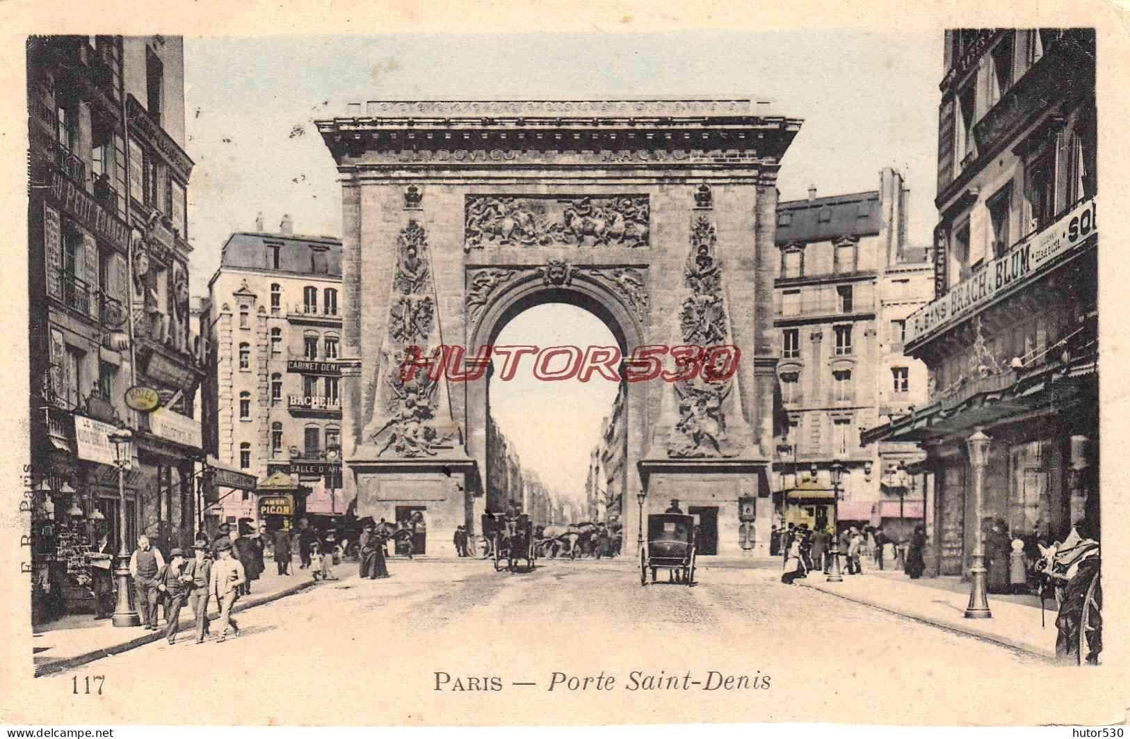 CPA PARIS - PORTE SAINT DENIS - Otros Monumentos