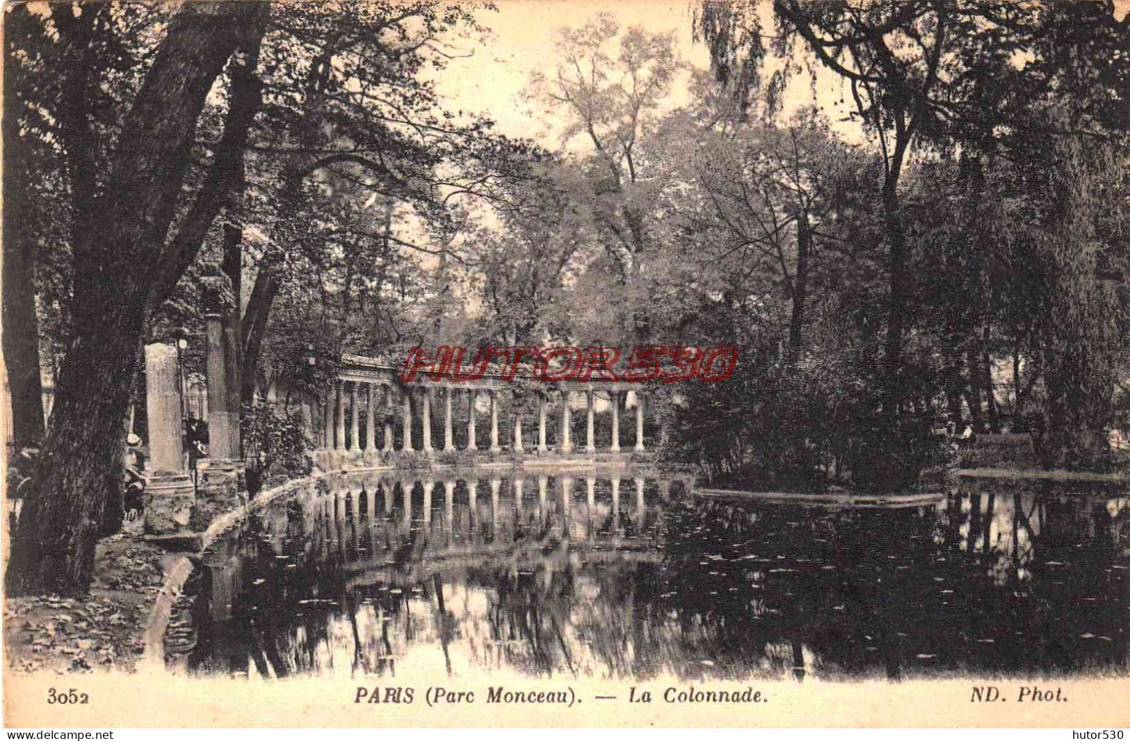 CPA PARIS - PARC MONCEAU - Parks, Gärten
