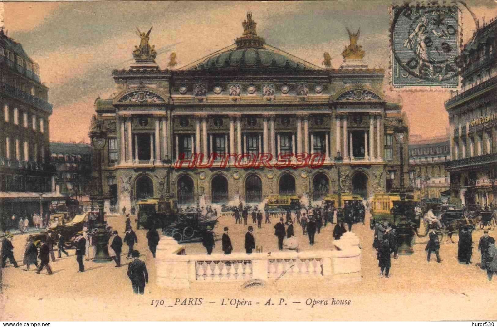 CPA PARIS - L'OPERA - Autres Monuments, édifices