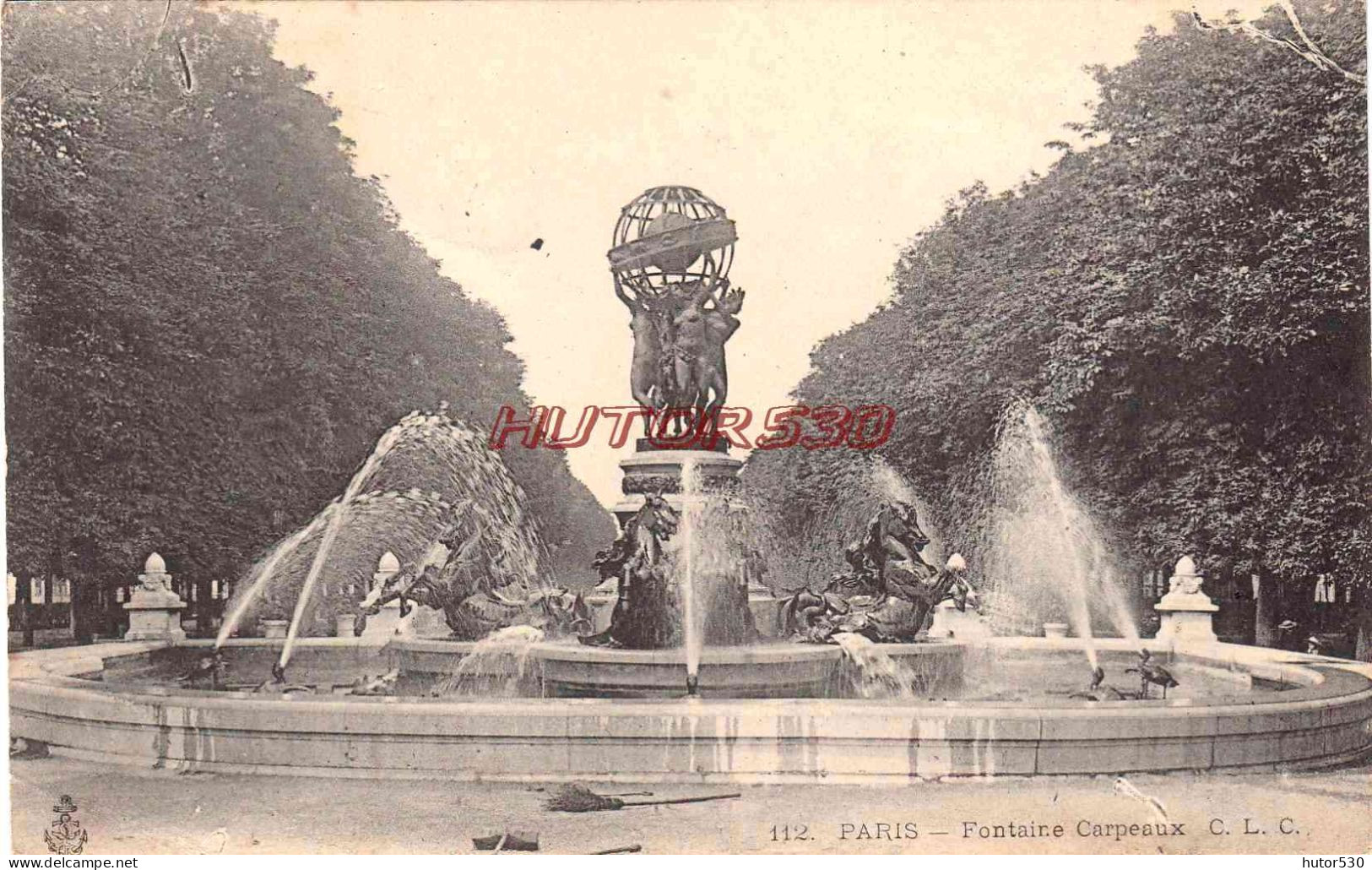 CPA PARIS - FONTAINE CARPEAUX - Otros Monumentos