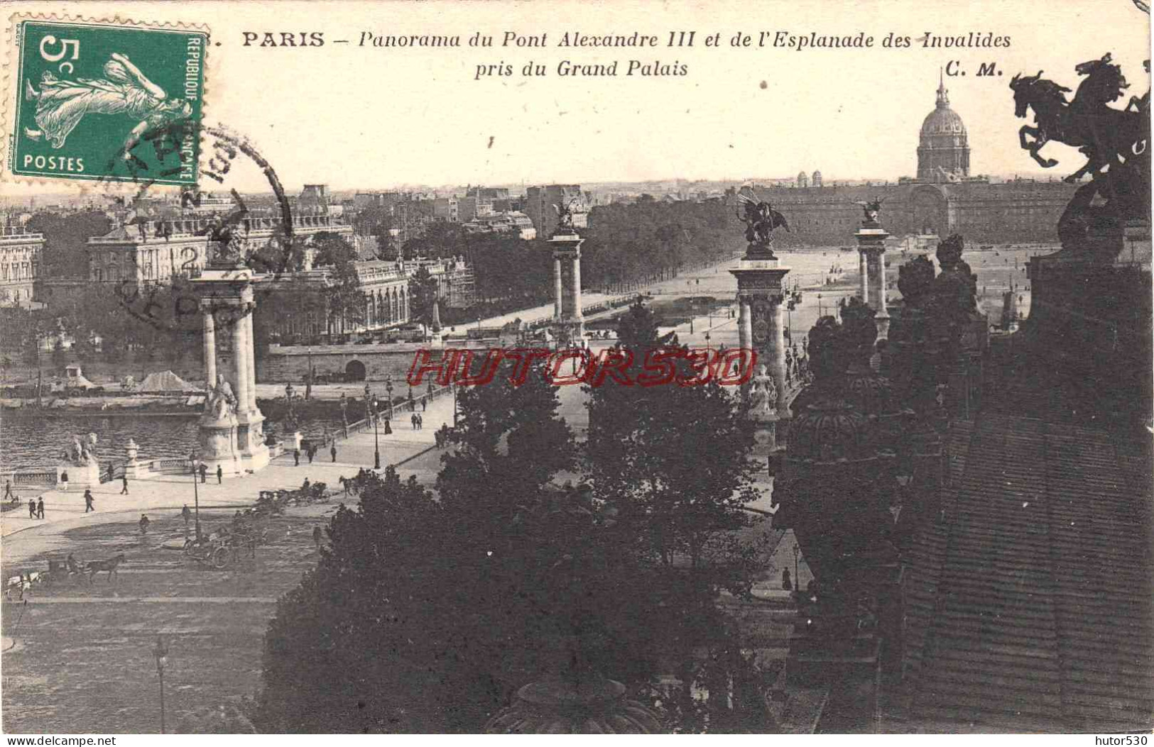 CPA PARIS - PANORAMA - Panoramic Views