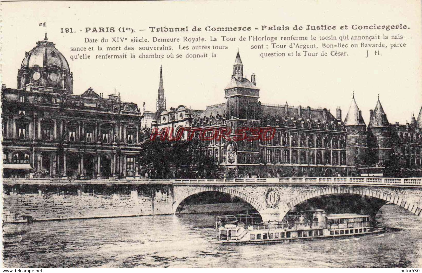 CPA PARIS - TRIBUNAL DE COMMERCE - Otros Monumentos