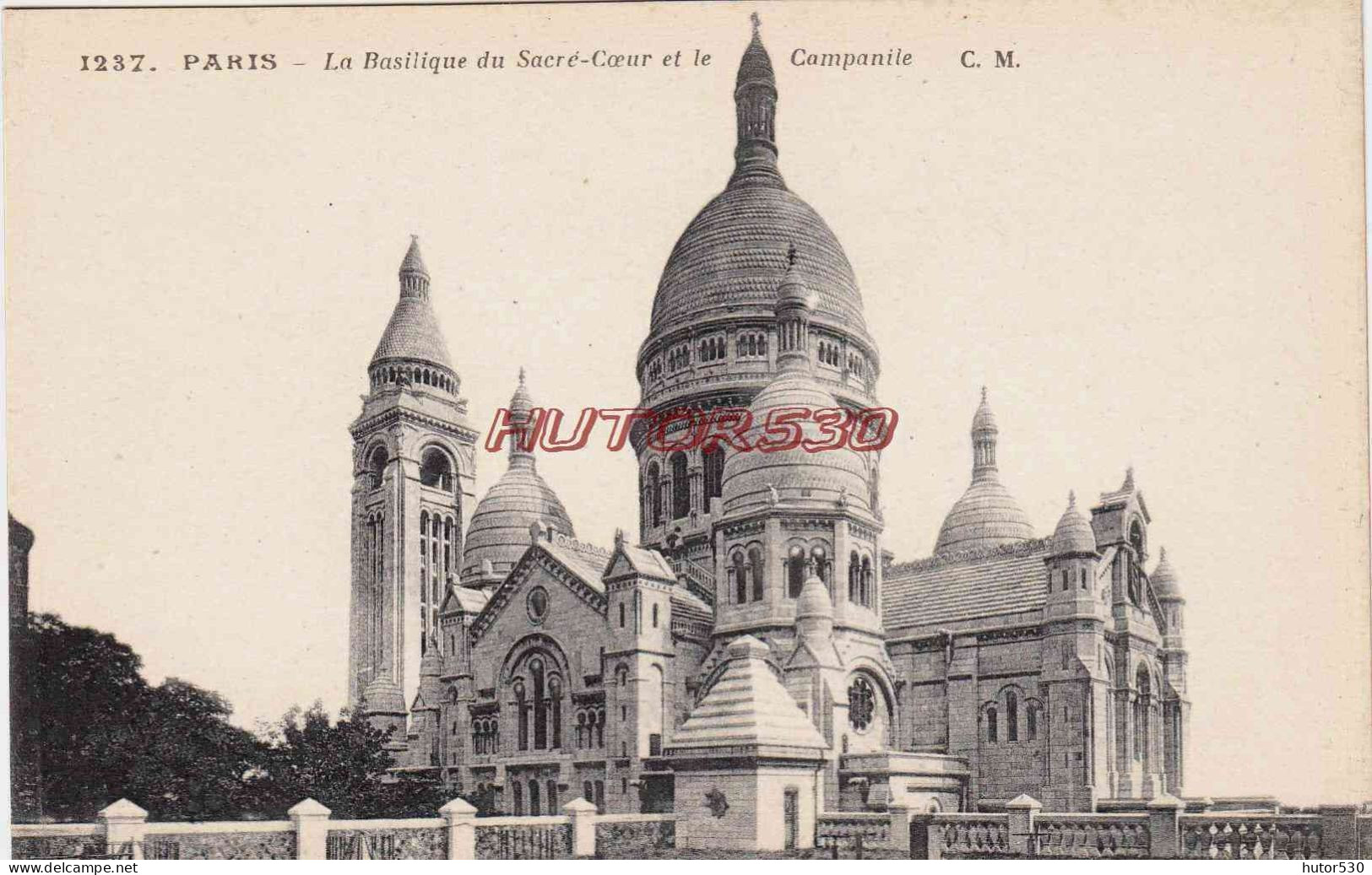 CPA PARIS - LA BASILIQUE DU SACRE CÂŒUR - Sacré-Coeur