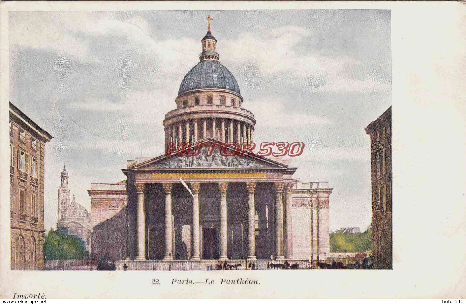 CPA PARIS - LE PANTHEON - Panthéon
