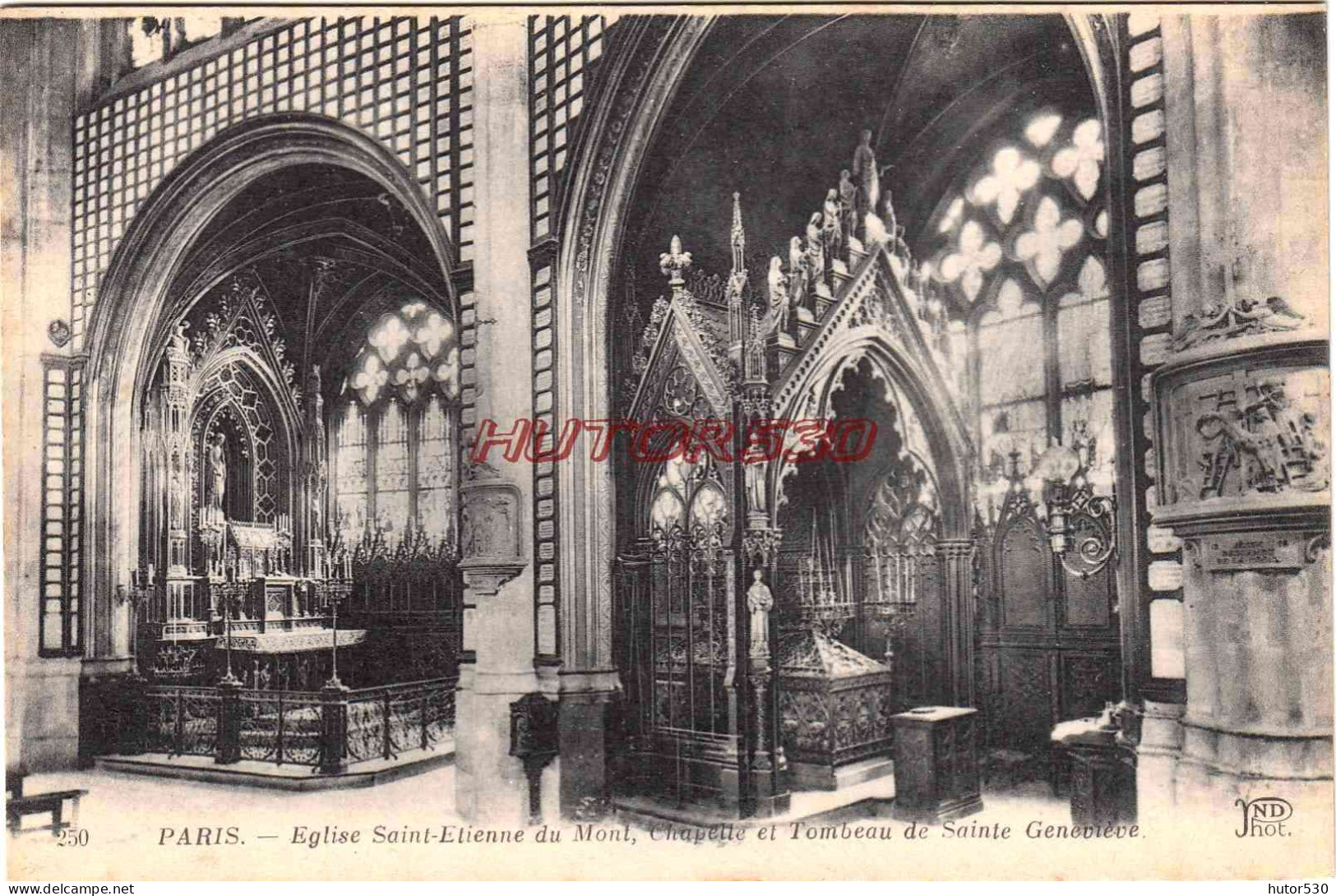 CPA PARIS - EGLISE SAINT ETIENNE DU MONT - Sonstige Sehenswürdigkeiten