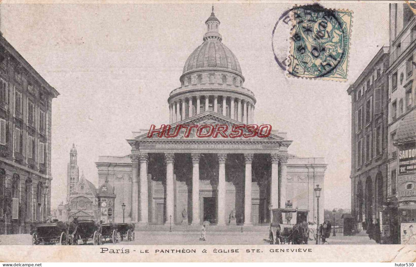 CPA PARIS - LE PANTHEON - Pantheon