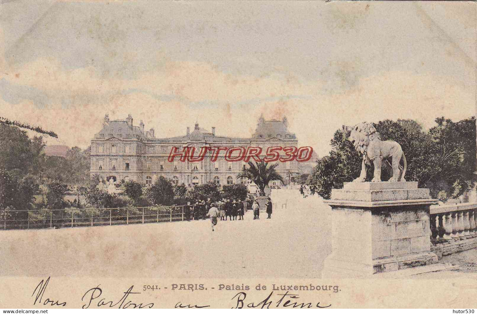 CPA PARIS - PALAIS DE LUXEMBOURG - Autres Monuments, édifices