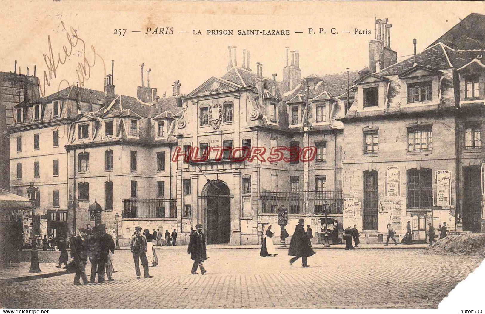 CPA PARIS - LA PRISON SAINT LAZARE - Autres Monuments, édifices