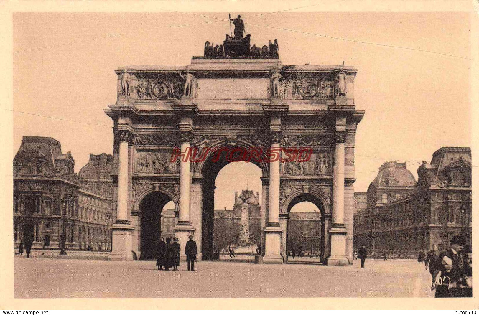 CPA PARIS - L'ARC DE TRIOMPHE DU CARROUSSEL - Triumphbogen