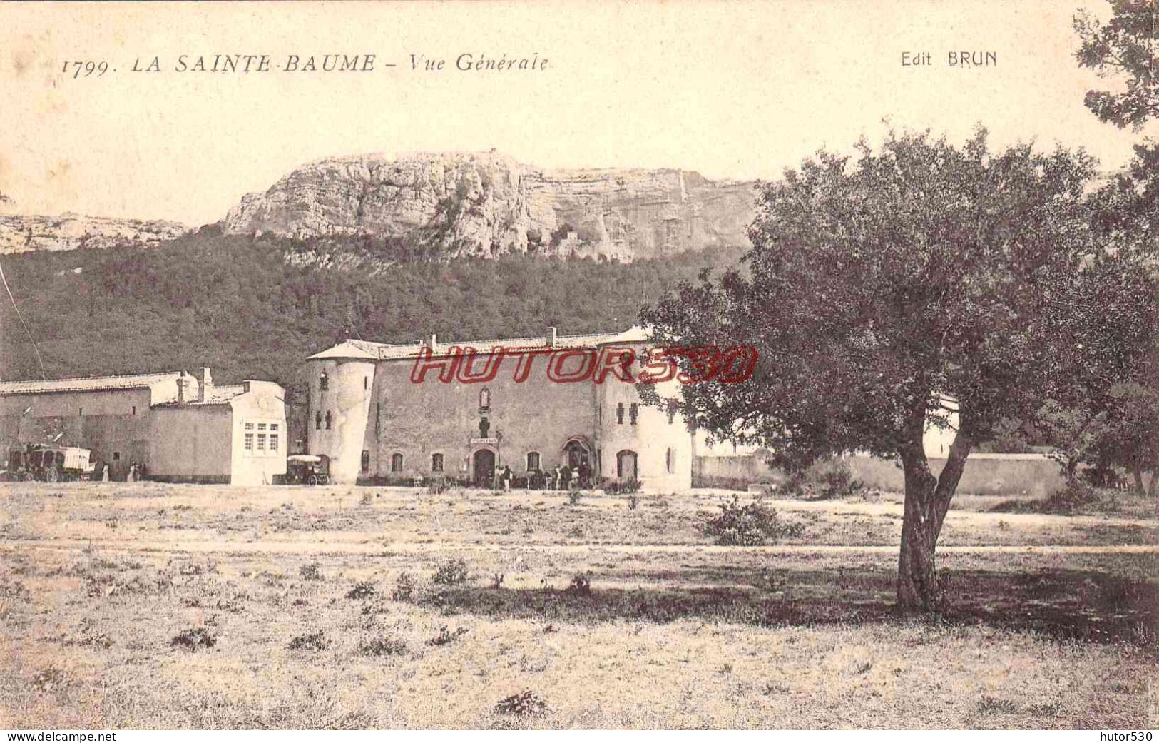 CPA LA SAINTE BAUME - VUE GENERALE - Saint-Maximin-la-Sainte-Baume
