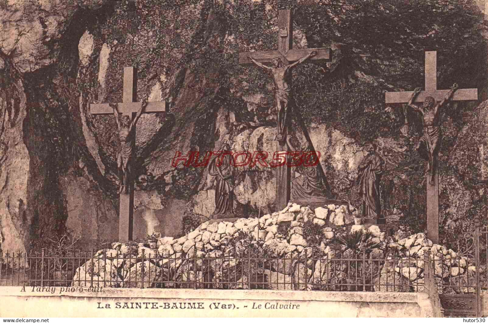 CPA LA SAINTE BAUME - LE CALVAIRE - Saint-Maximin-la-Sainte-Baume