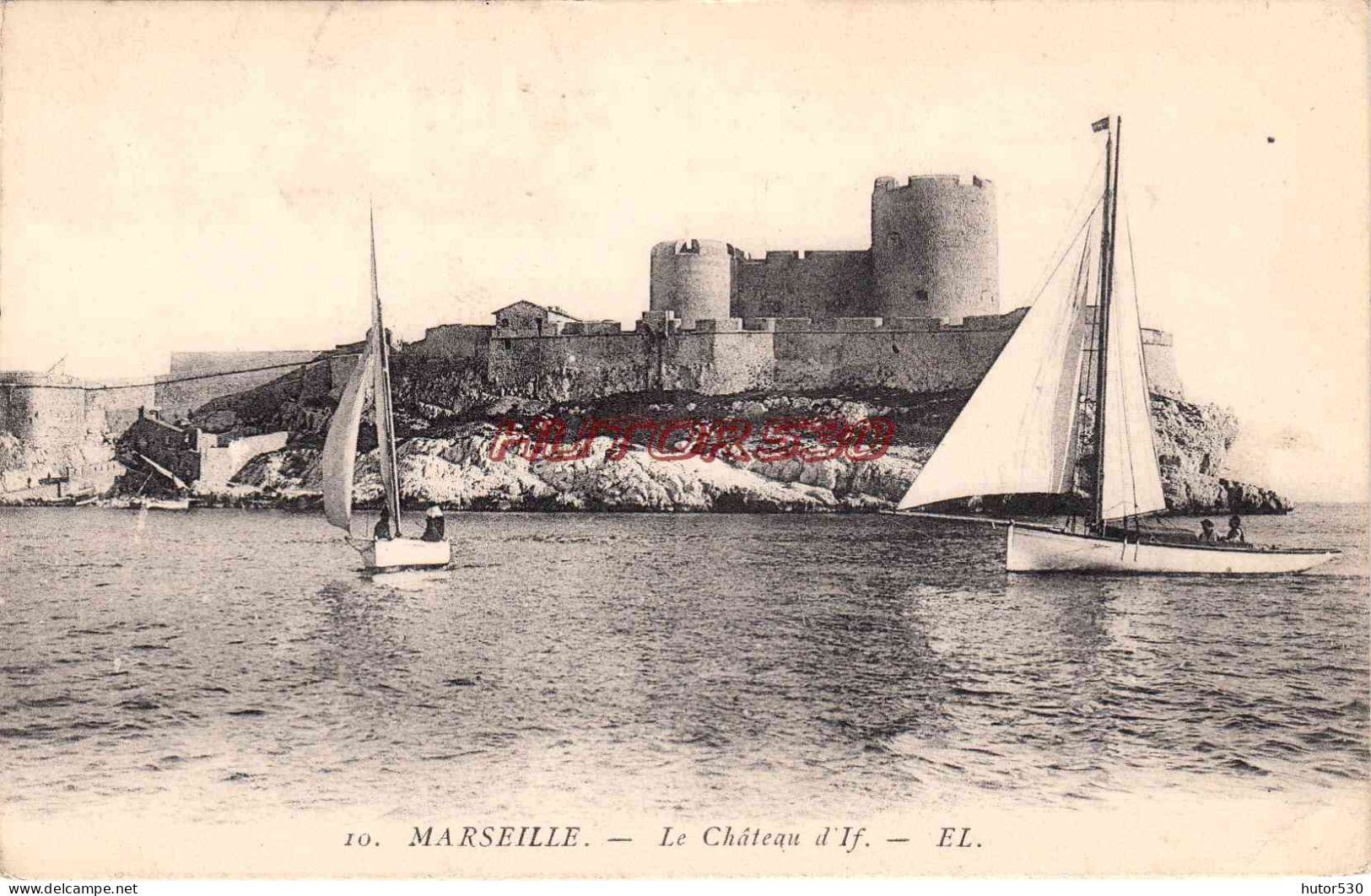 CPA MARSEILLE - LE CHATEAU D'IF - Château D'If, Frioul, Islands...