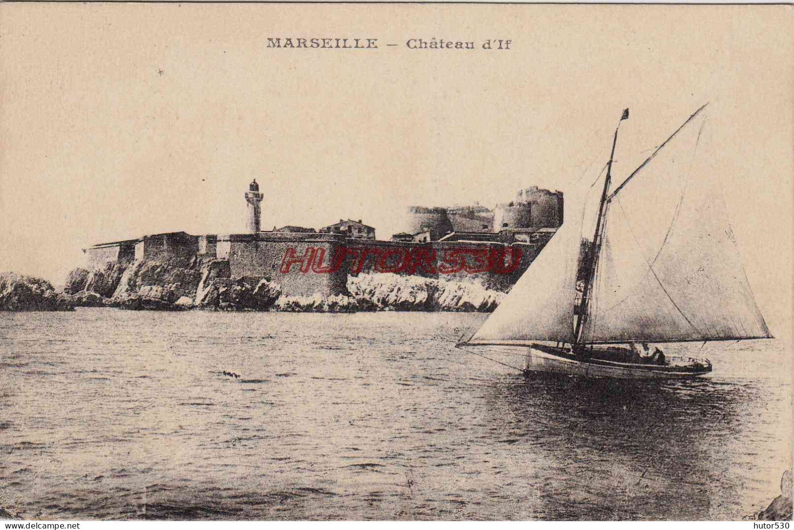 CPA MARSEILLE - LE CHATEAU D'IF - Château D'If, Frioul, Iles ...