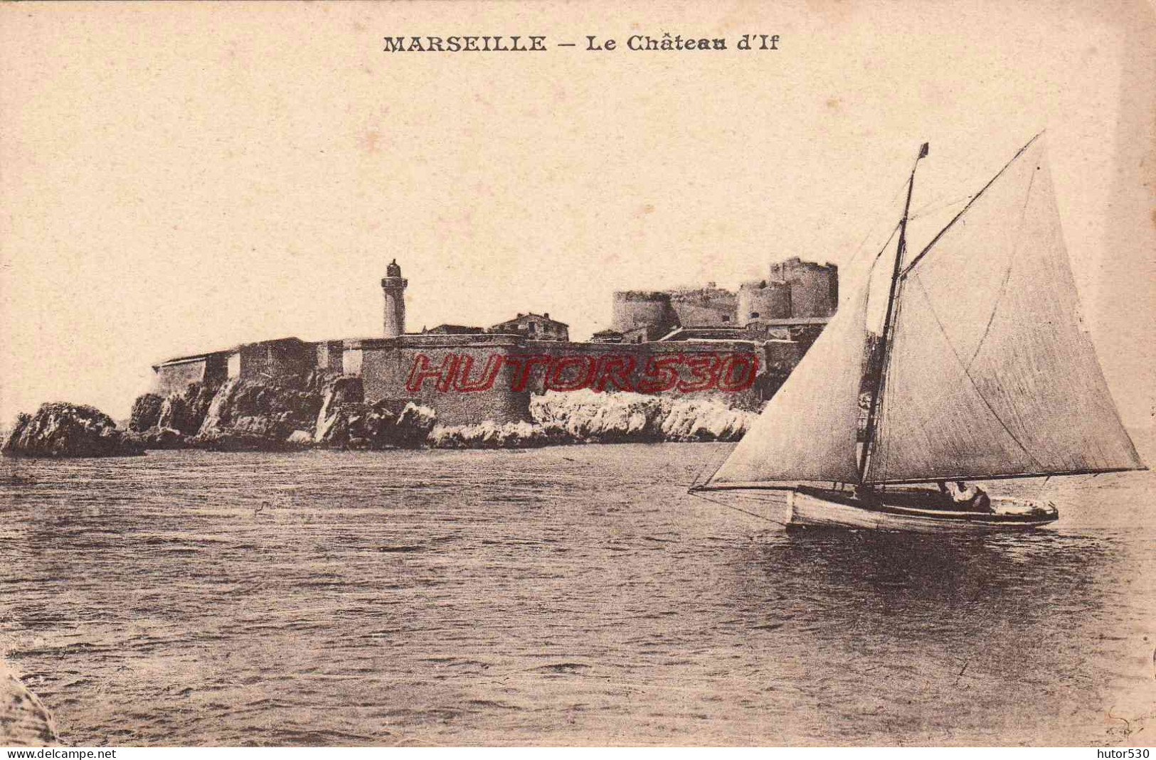 CPA MARSEILLE - LE CHATEAU D'IF - Castello Di If, Isole ...