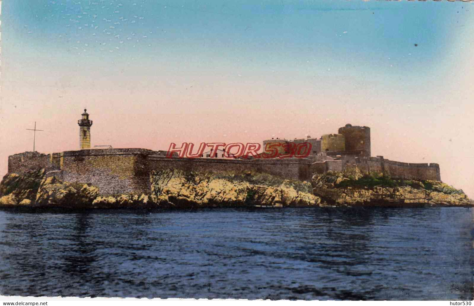 CPSM MARSEILLE - LE CHATEAU D'IF - Castillo De If, Archipiélago De Frioul, Islas...