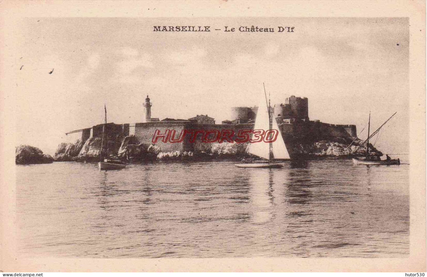CPA MARSEILLE - LE CHATEAU D'IF - Castillo De If, Archipiélago De Frioul, Islas...