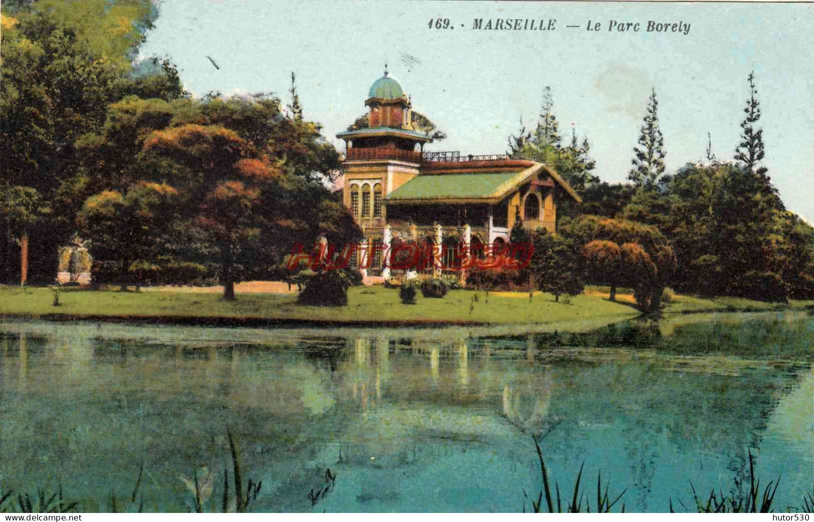 CPA MARSEILLE - LE PARC BORELY - Parques, Jardines