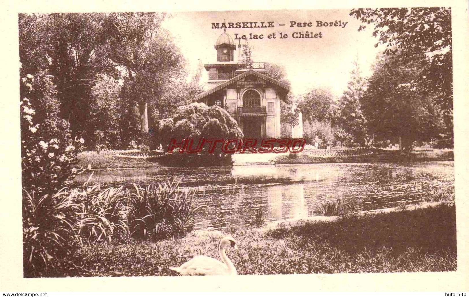 CPA MARSEILLE - PARC BORELY - Parcs Et Jardins