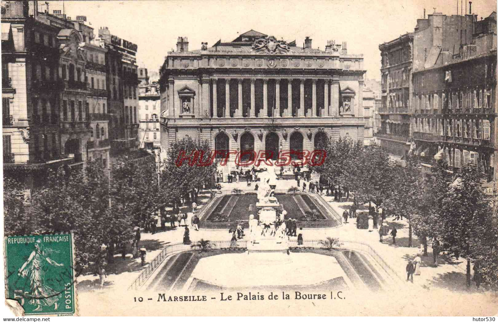 CPA MARSEILLE - LE PALAIS DE LA BOURSE - Monumenten