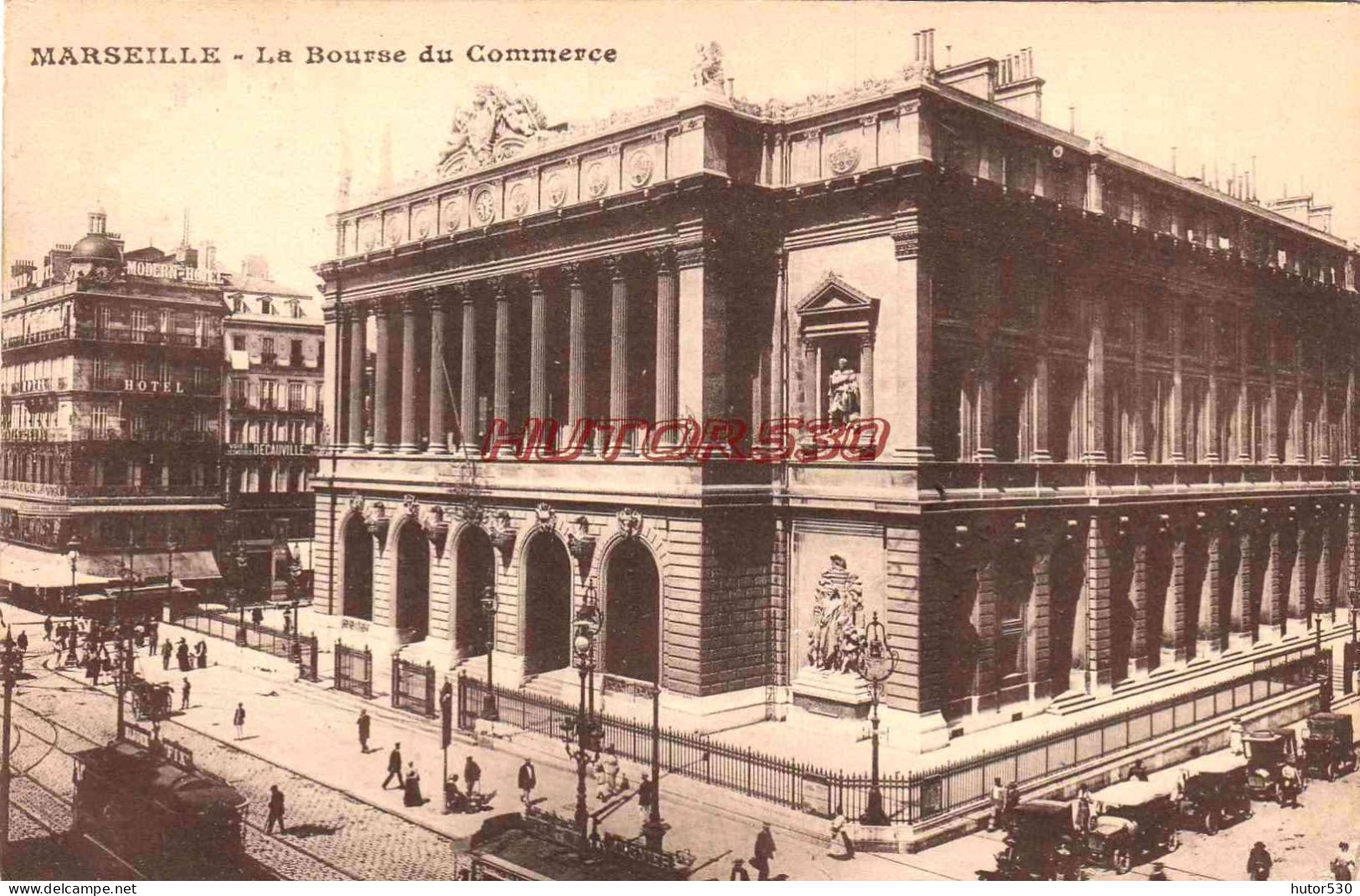 CPA MARSEILLE - LA BOURSE DU COMMERCE - Monuments