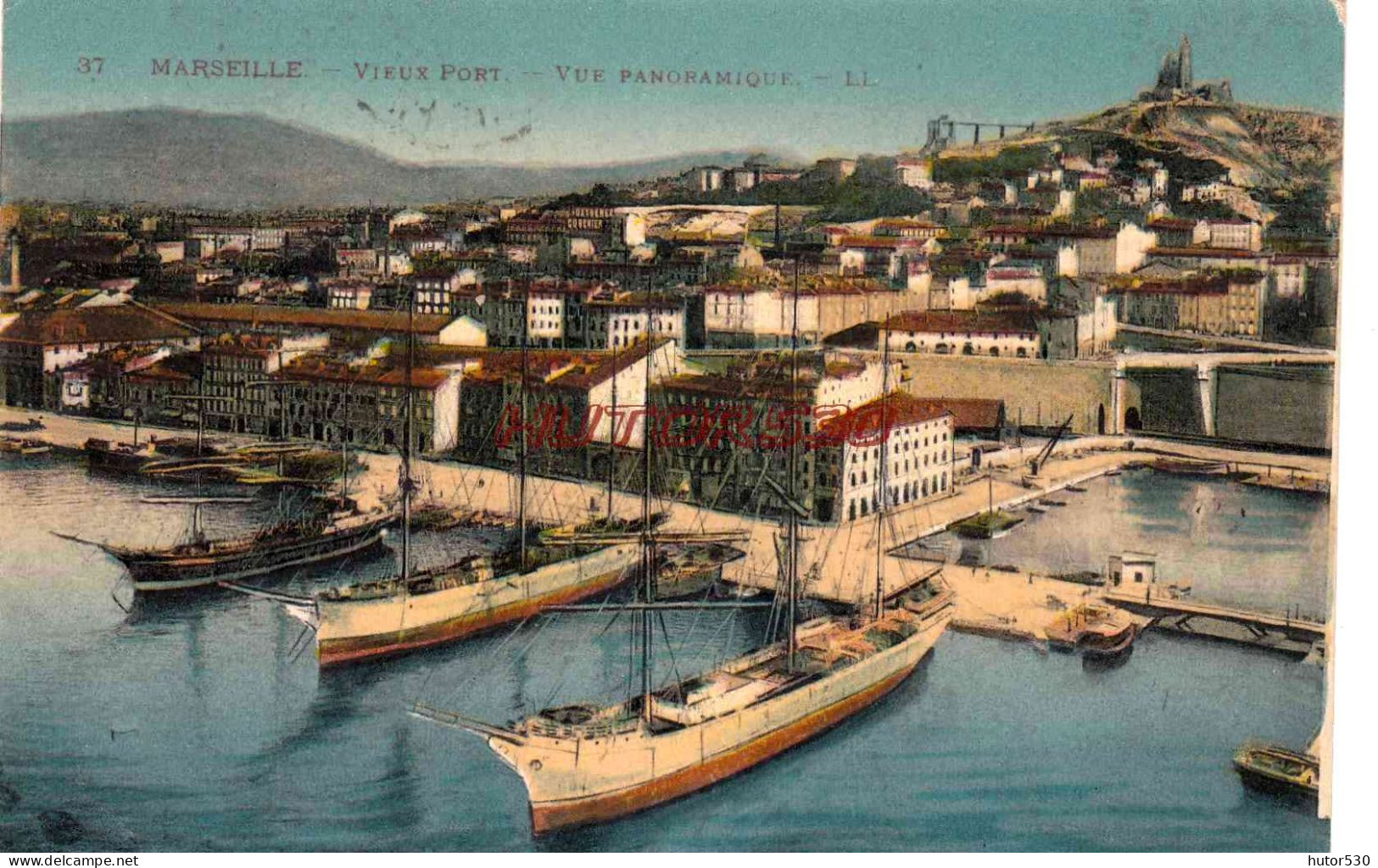 CPA MARSEILLE - LE VIEUX PORT - Alter Hafen (Vieux Port), Saint-Victor, Le Panier