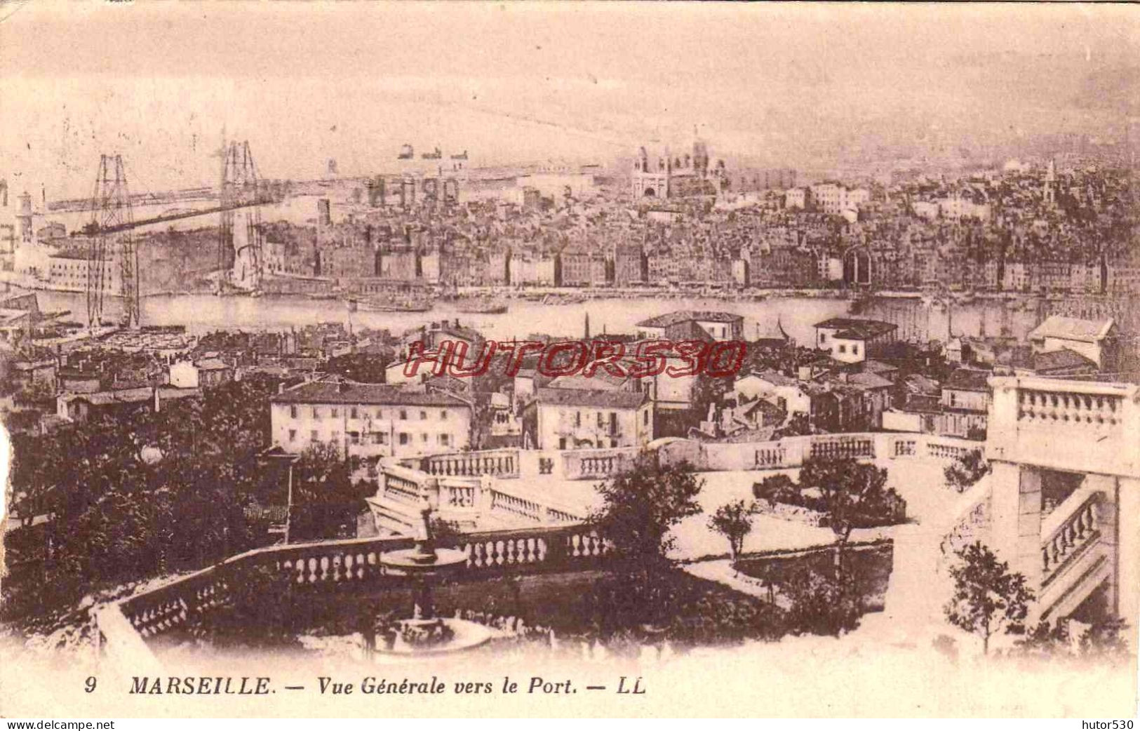 CPA MARSEILLE - VUE GENERALE DU PORT - Vieux Port, Saint Victor, Le Panier