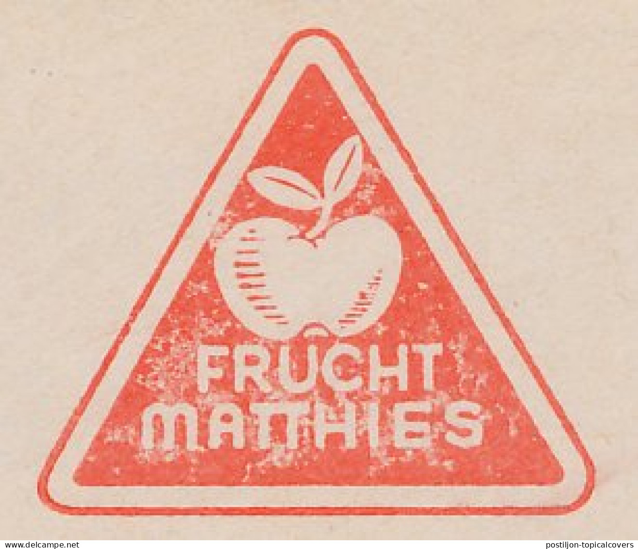 Meter Cut Germany 1956 Apple - Fruits