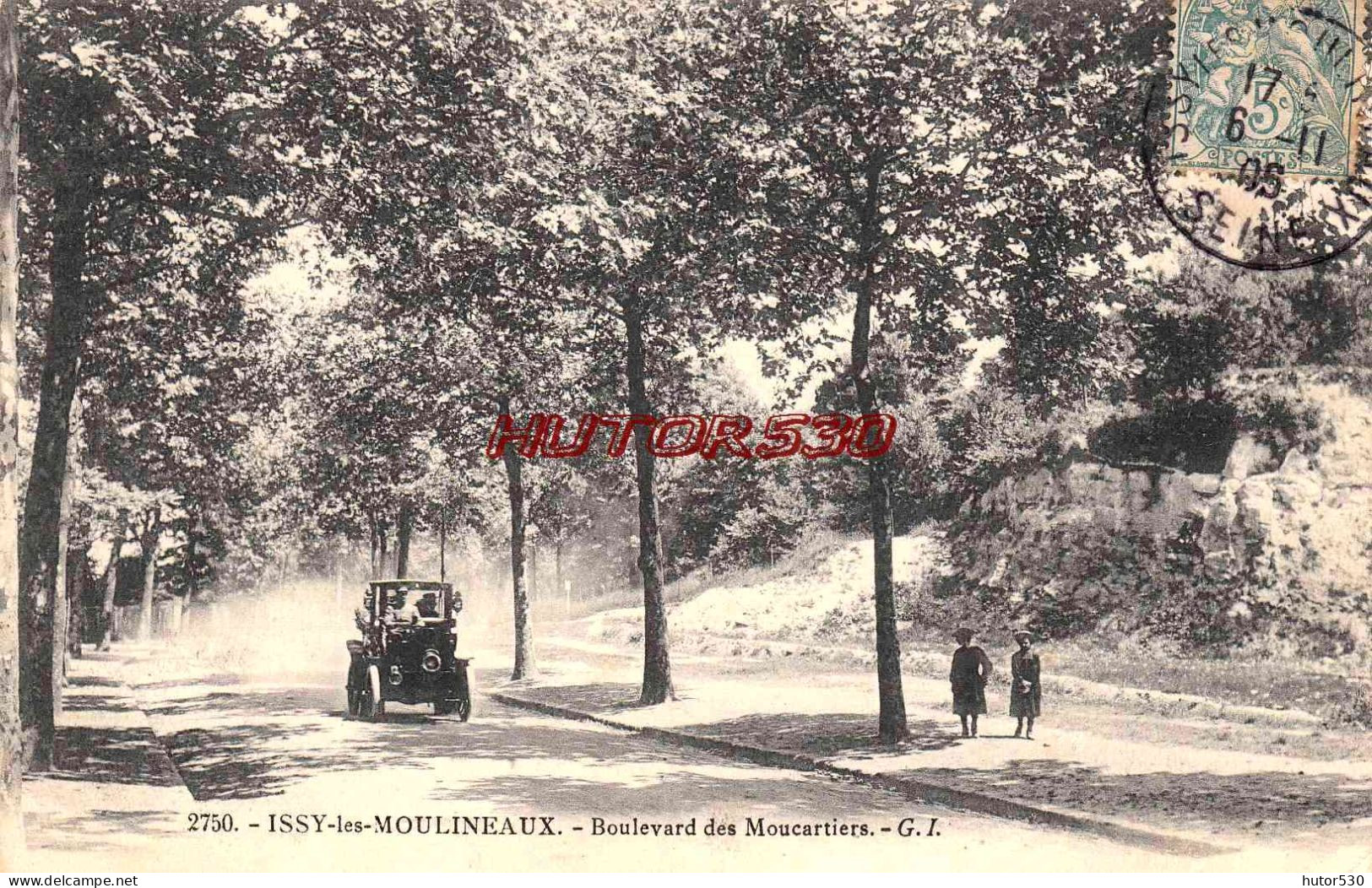 CPA ISSY LES MOULINEAUX - BOULEVARD DES MOUCARTIERS - Issy Les Moulineaux