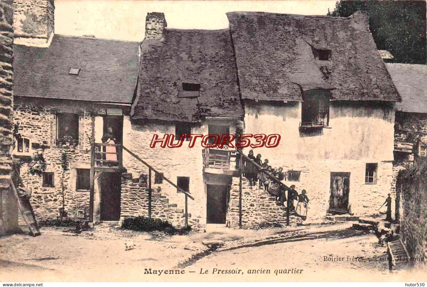 CPA MAYENNE - LE PRESSOIR - ANCIEN QUARTIER - Mayenne