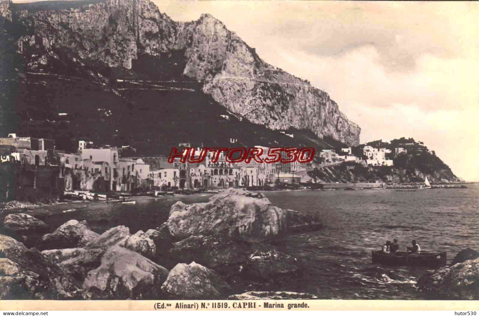 CARTE PHOTO CAPRI - MARINA GRANDE - Sonstige & Ohne Zuordnung